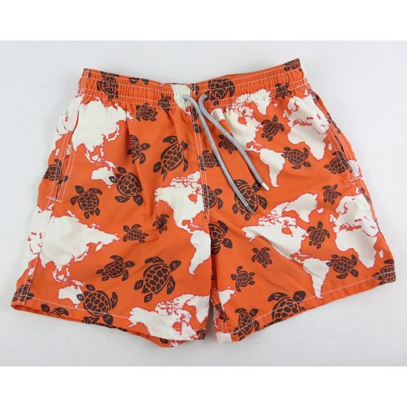 Vilebrequin Large Swim Trunks Turtles Sz 28"- 30"" - Picture 2 of 5